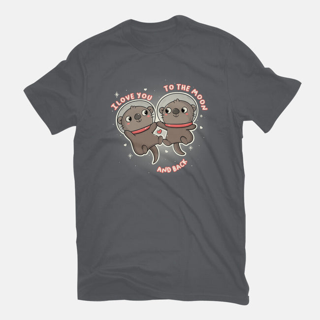Space Love-Mens-Basic-Tee-Freecheese