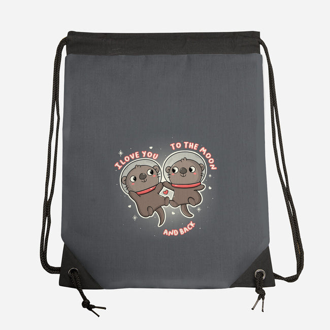 Space Love-None-Drawstring-Bag-Freecheese