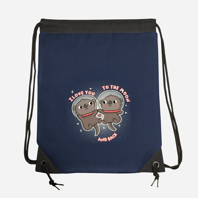Space Love-None-Drawstring-Bag-Freecheese