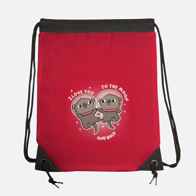 Space Love-None-Drawstring-Bag-Freecheese