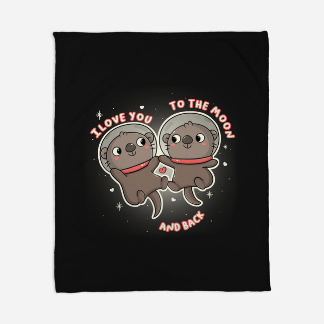 Space Love-None-Fleece-Blanket-Freecheese