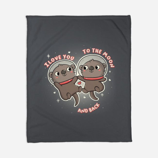Space Love-None-Fleece-Blanket-Freecheese