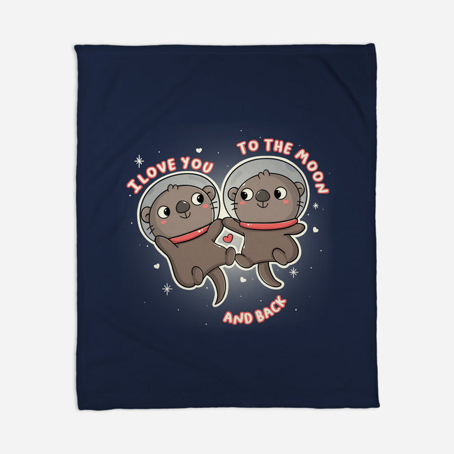 Space Love-None-Fleece-Blanket-Freecheese