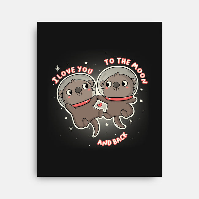 Space Love-None-Stretched-Canvas-Freecheese