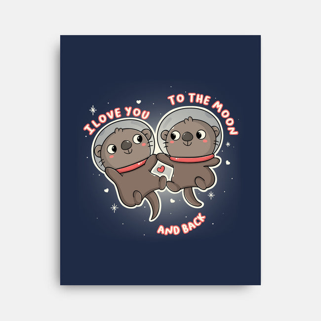 Space Love-None-Stretched-Canvas-Freecheese
