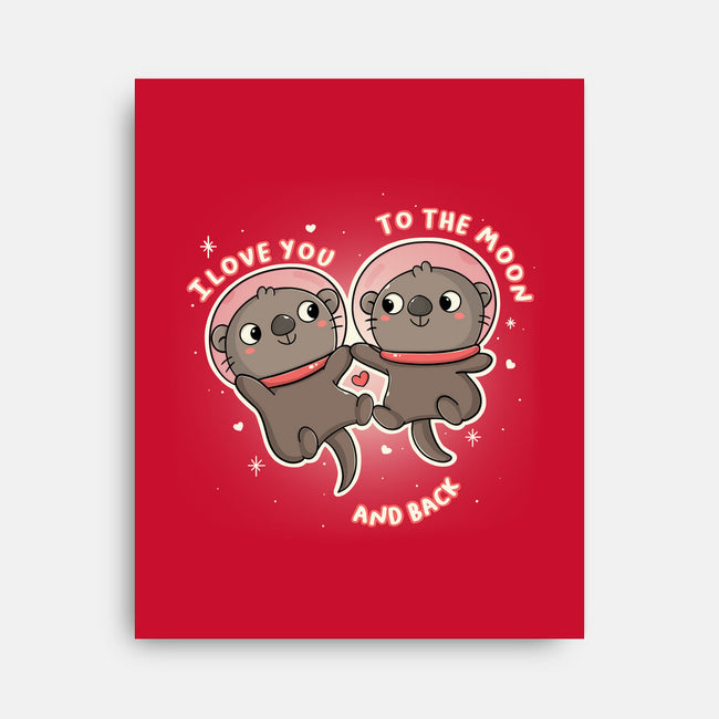 Space Love-None-Stretched-Canvas-Freecheese