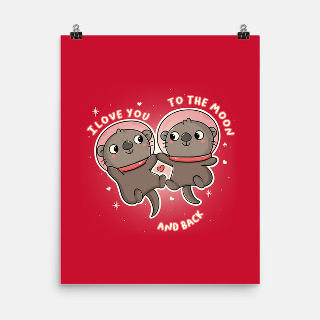 Space Love-None-Matte-Poster-Freecheese