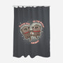 Space Love-None-Polyester-Shower Curtain-Freecheese