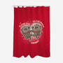 Space Love-None-Polyester-Shower Curtain-Freecheese