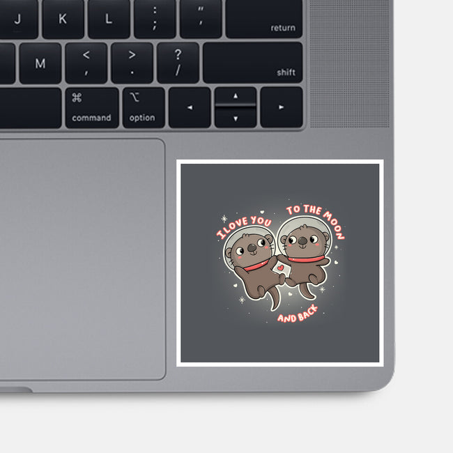 Space Love-None-Glossy-Sticker-Freecheese