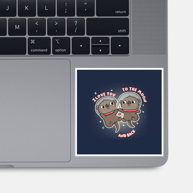 Space Love-None-Glossy-Sticker-Freecheese