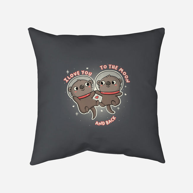 Space Love-None-Removable Cover w Insert-Throw Pillow-Freecheese