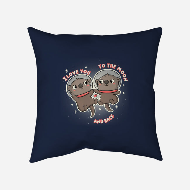 Space Love-None-Removable Cover w Insert-Throw Pillow-Freecheese
