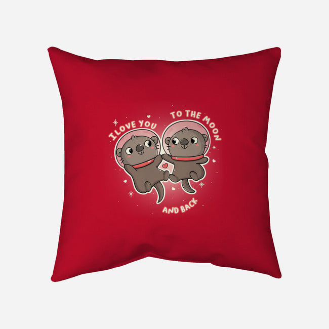 Space Love-None-Removable Cover w Insert-Throw Pillow-Freecheese