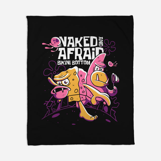 Bikini Bottom Survivalists-None-Fleece-Blanket-estudiofitas