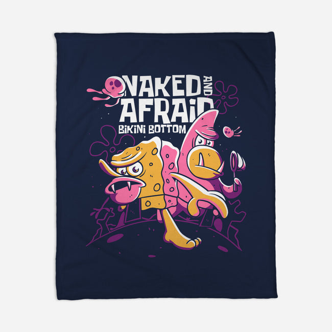 Bikini Bottom Survivalists-None-Fleece-Blanket-estudiofitas
