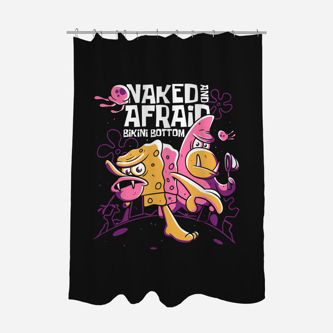 Bikini Bottom Survivalists-None-Polyester-Shower Curtain-estudiofitas