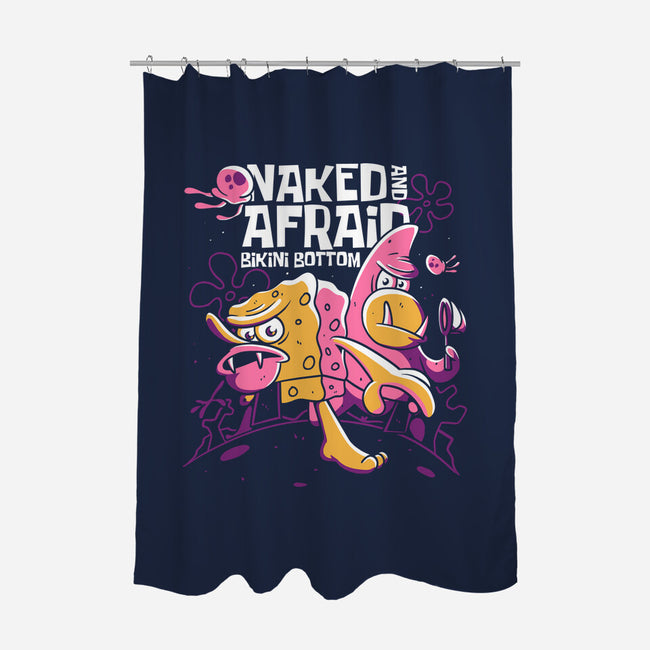 Bikini Bottom Survivalists-None-Polyester-Shower Curtain-estudiofitas