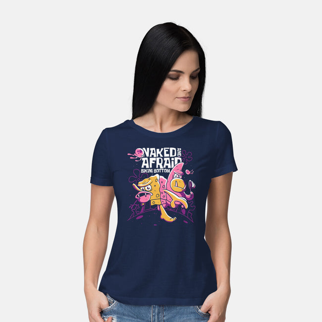 Bikini Bottom Survivalists-Womens-Basic-Tee-estudiofitas