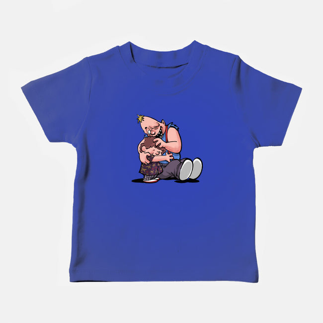 Sloth And Chunk-Baby-Basic-Tee-zascanauta