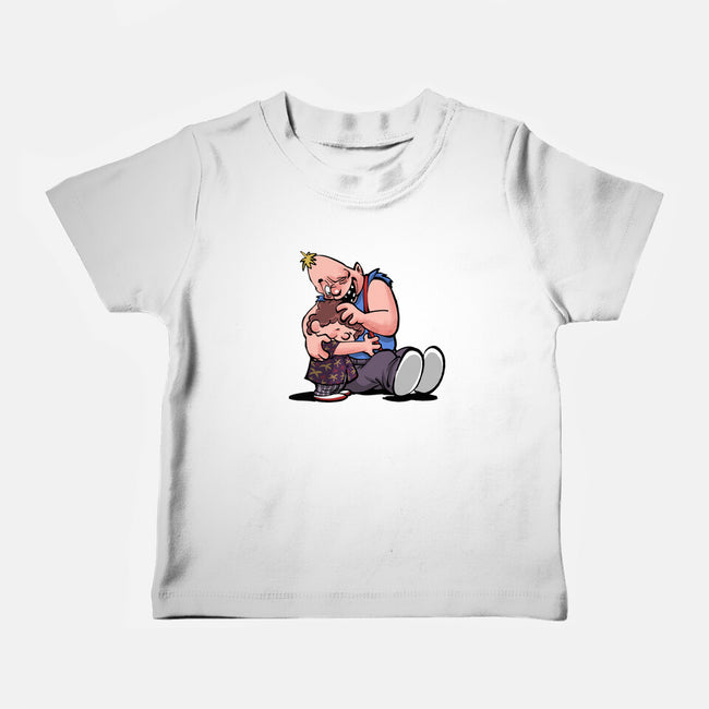 Sloth And Chunk-Baby-Basic-Tee-zascanauta