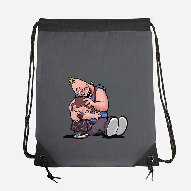 Sloth And Chunk-None-Drawstring-Bag-zascanauta