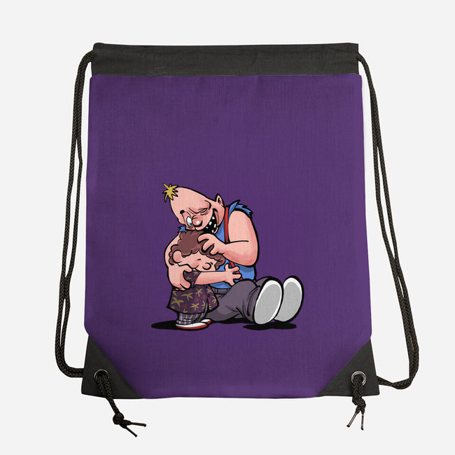 Sloth And Chunk-None-Drawstring-Bag-zascanauta