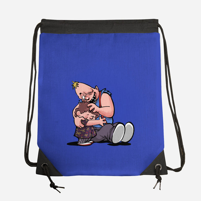 Sloth And Chunk-None-Drawstring-Bag-zascanauta