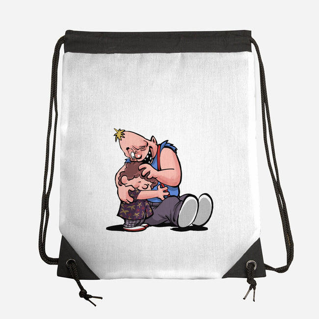 Sloth And Chunk-None-Drawstring-Bag-zascanauta