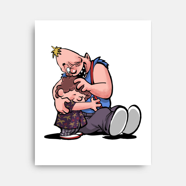 Sloth And Chunk-None-Stretched-Canvas-zascanauta