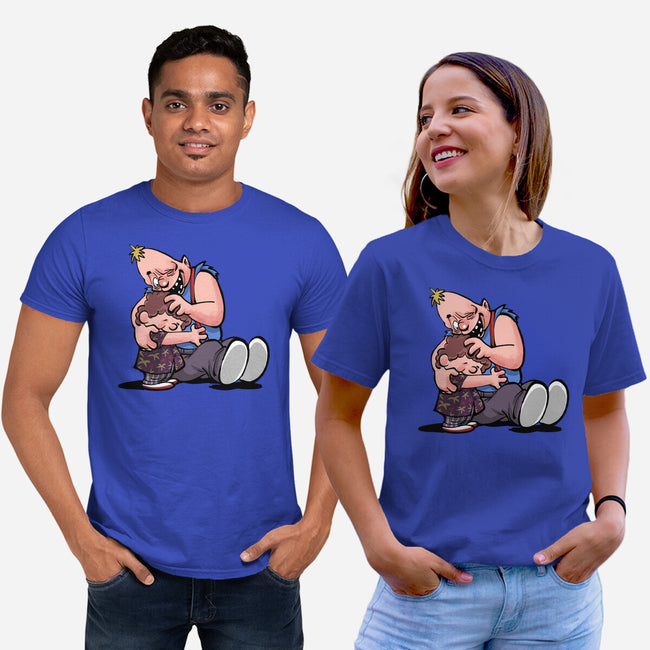 Sloth And Chunk-Unisex-Basic-Tee-zascanauta