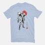 Bounty Huntress Sumi-e-Womens-Fitted-Tee-Astrobot Invention