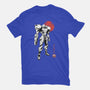 Bounty Huntress Sumi-e-Womens-Fitted-Tee-Astrobot Invention