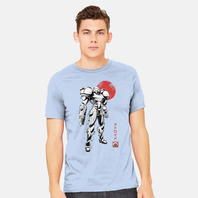 Bounty Huntress Sumi-e-Mens-Heavyweight-Tee-Astrobot Invention