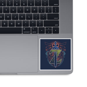 Neon Lineart Legendary Emblem