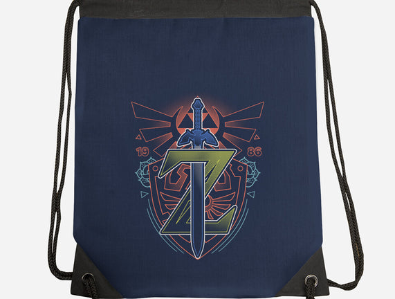 Neon Lineart Legendary Emblem