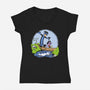 Villtrumite Bridge-Womens-V-Neck-Tee-joerawks