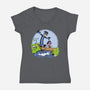 Villtrumite Bridge-Womens-V-Neck-Tee-joerawks