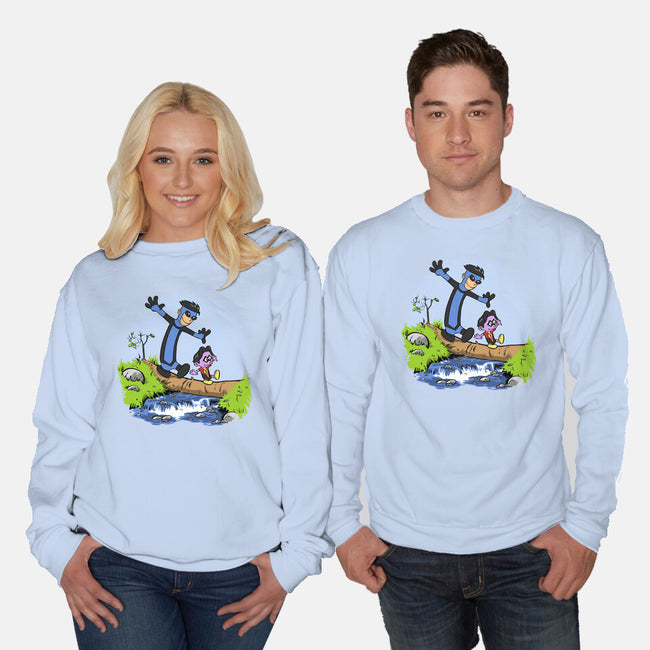Villtrumite Bridge-Unisex-Crew Neck-Sweatshirt-joerawks