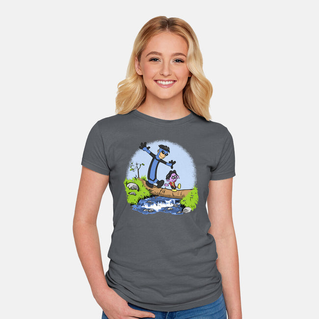 Villtrumite Bridge-Womens-Fitted-Tee-joerawks