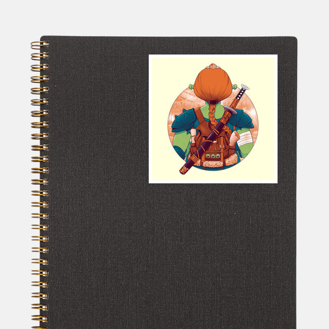 Autumn Swamp-None-Glossy-Sticker-Bruno Mota