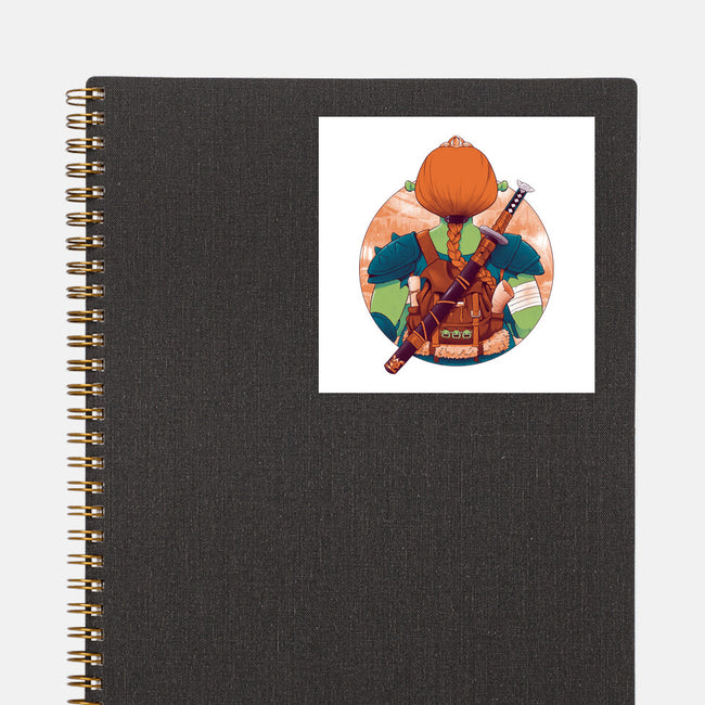 Autumn Swamp-None-Glossy-Sticker-Bruno Mota