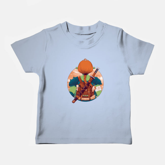Autumn Swamp-Baby-Basic-Tee-Bruno Mota