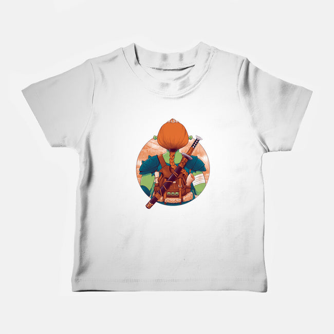 Autumn Swamp-Baby-Basic-Tee-Bruno Mota