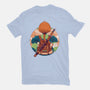 Autumn Swamp-Womens-Fitted-Tee-Bruno Mota