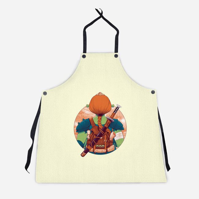 Autumn Swamp-Unisex-Kitchen-Apron-Bruno Mota