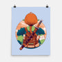 Autumn Swamp-None-Matte-Poster-Bruno Mota