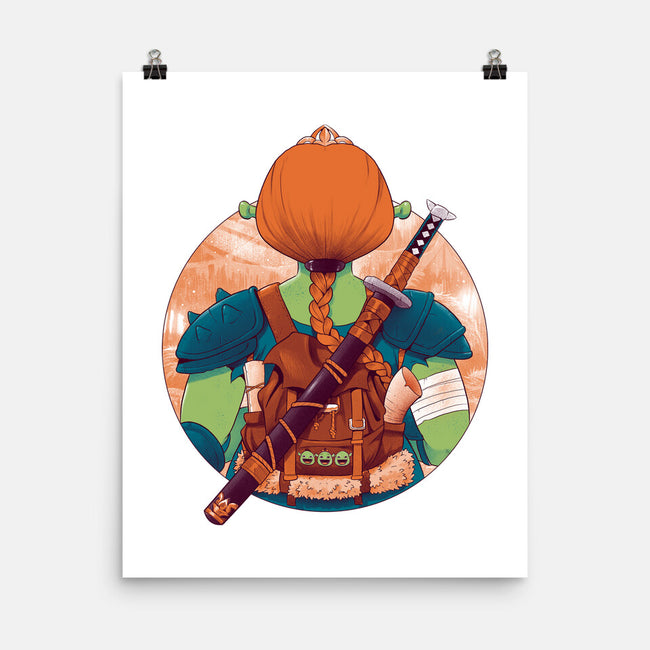 Autumn Swamp-None-Matte-Poster-Bruno Mota