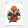 Autumn Swamp-None-Matte-Poster-Bruno Mota