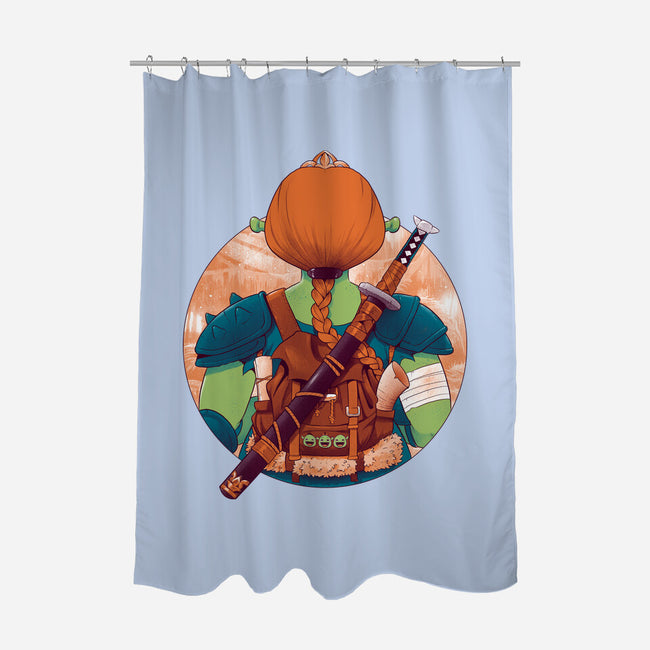 Autumn Swamp-None-Polyester-Shower Curtain-Bruno Mota